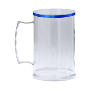 Imagem destaque Caneca Plástica com Borda Metalizada