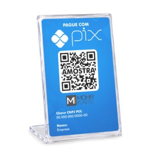 Imagem destaque Placa Pix Personalizada